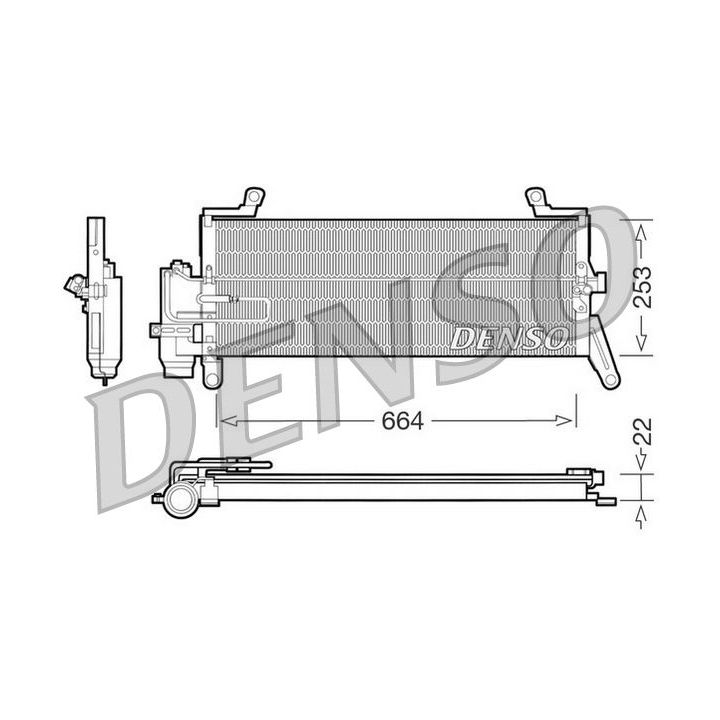 Kondensatorius, oro kondicionierius DENSO DCN13011