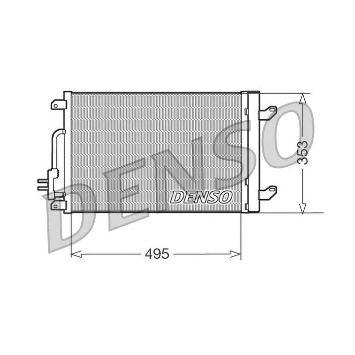 Kondensatorius, oro kondicionierius DENSO DCN13015