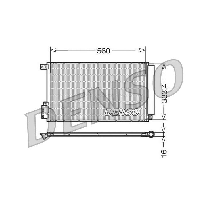 Kondensatorius, oro kondicionierius DENSO DCN13109