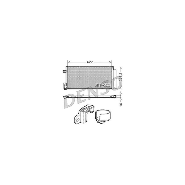 Kondensatorius, oro kondicionierius DENSO DCN13110