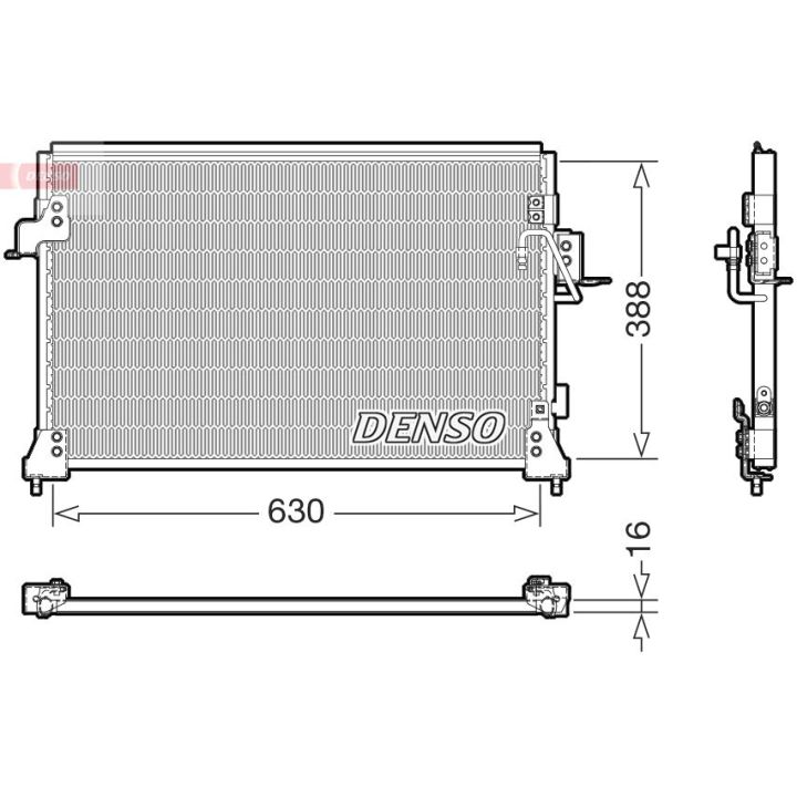 Kondensatorius, oro kondicionierius DENSO DCN14005