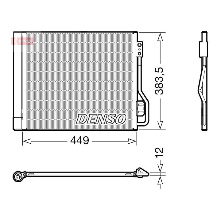Kondensatorius, oro kondicionierius DENSO DCN16002