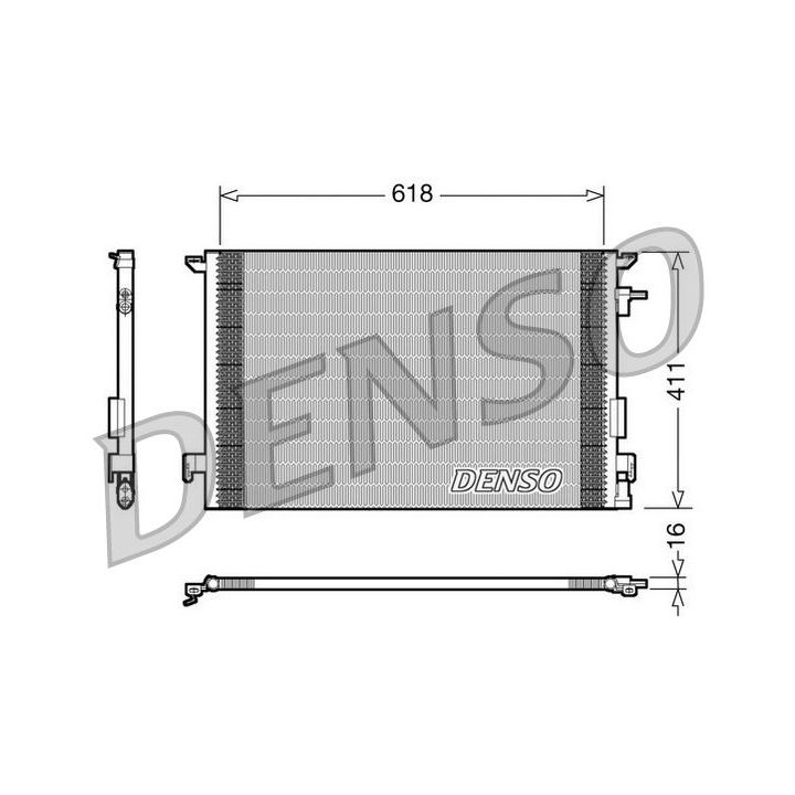 Kondensatorius, oro kondicionierius DENSO DCN20031