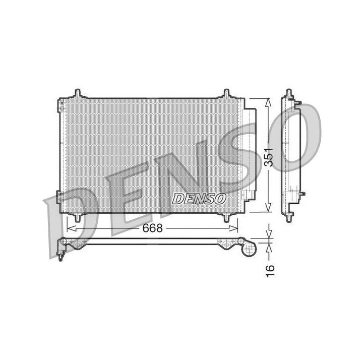 Kondensatorius, oro kondicionierius DENSO DCN21017