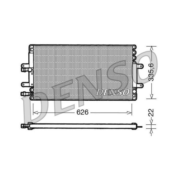 Kondensatorius, oro kondicionierius DENSO DCN23001