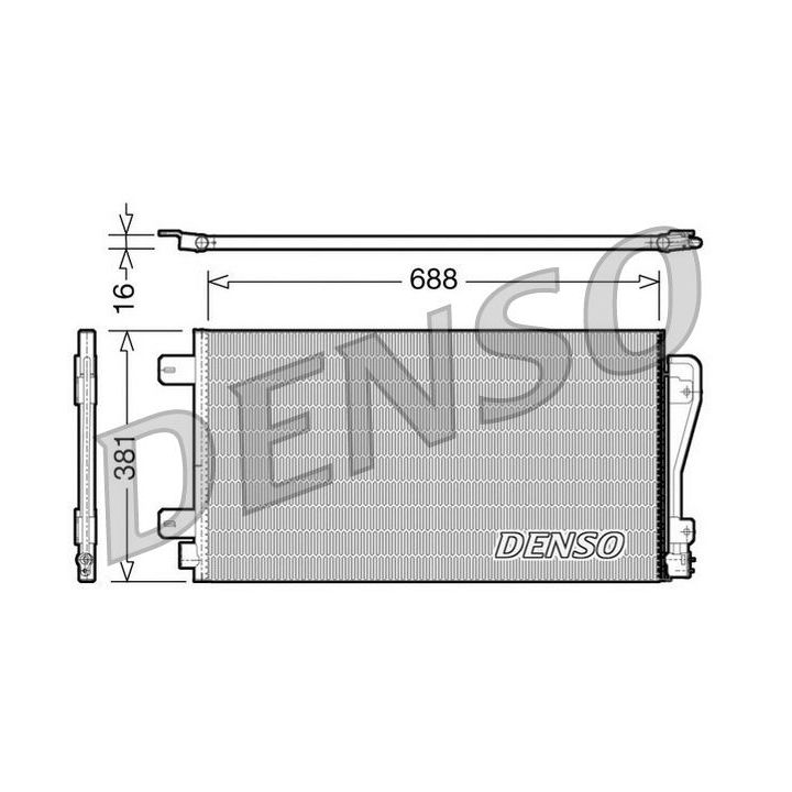 Kondensatorius, oro kondicionierius DENSO DCN23014
