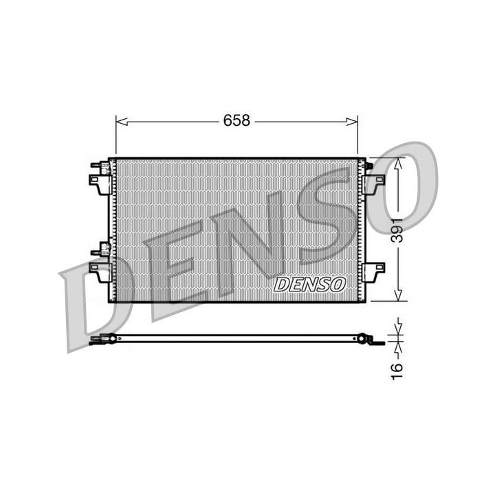 Kondensatorius, oro kondicionierius DENSO DCN23018