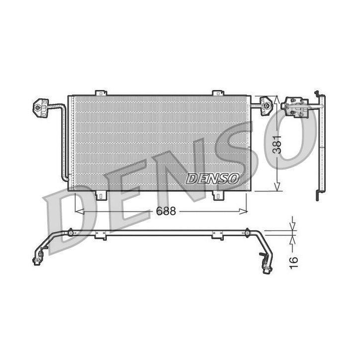 Kondensatorius, oro kondicionierius DENSO DCN23023