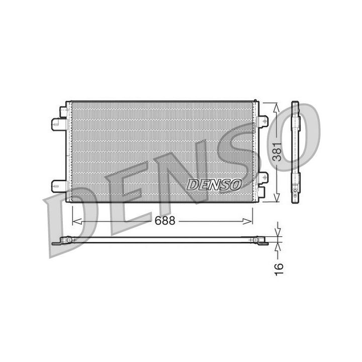 Kondensatorius, oro kondicionierius DENSO DCN23024