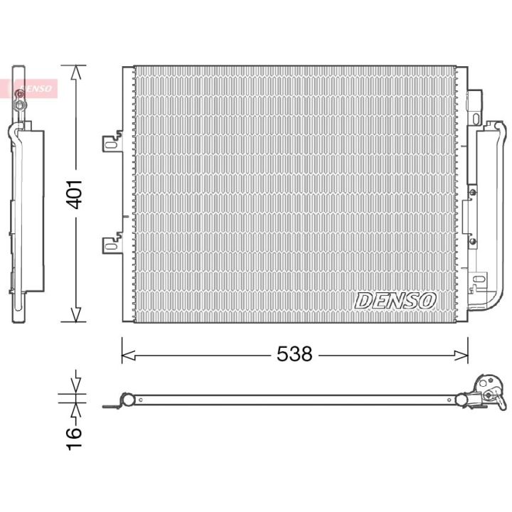 Kondensatorius, oro kondicionierius DENSO DCN23026