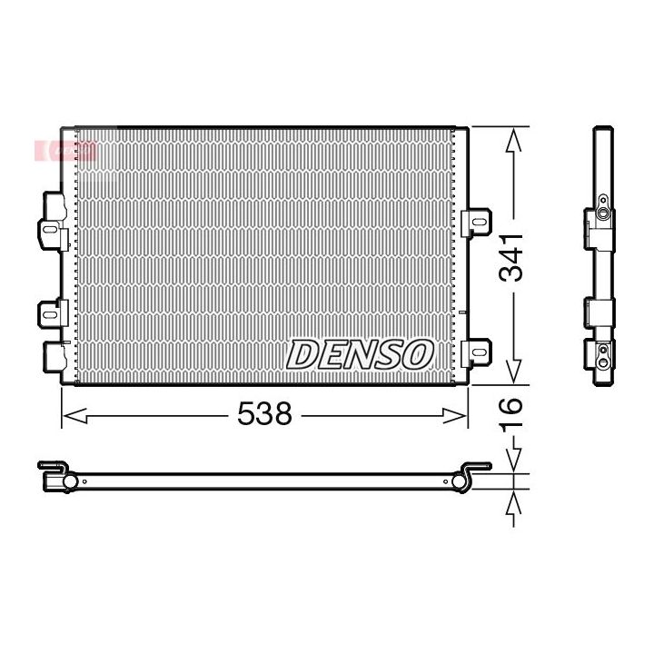 Kondensatorius, oro kondicionierius DENSO DCN23028