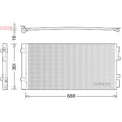 Kondensatorius, oro kondicionierius DENSO DCN23034