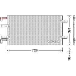 Kondensatorius, oro kondicionierius DENSO DCN23036
