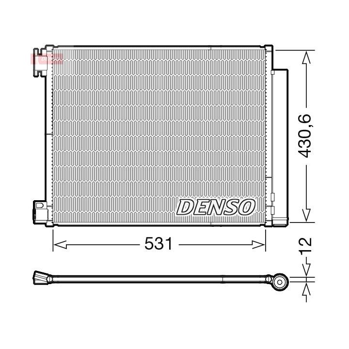 Kondensatorius, oro kondicionierius DENSO DCN23039