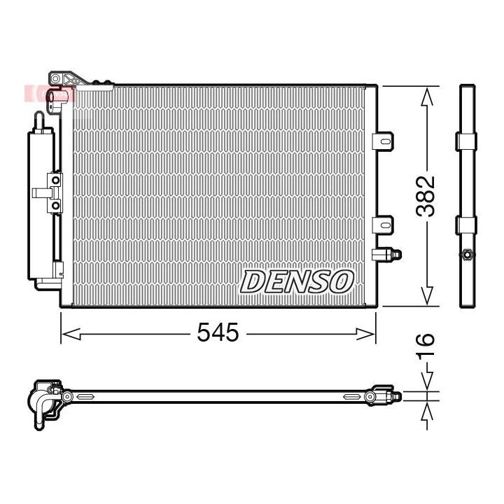 Kondensatorius, oro kondicionierius DENSO DCN23040