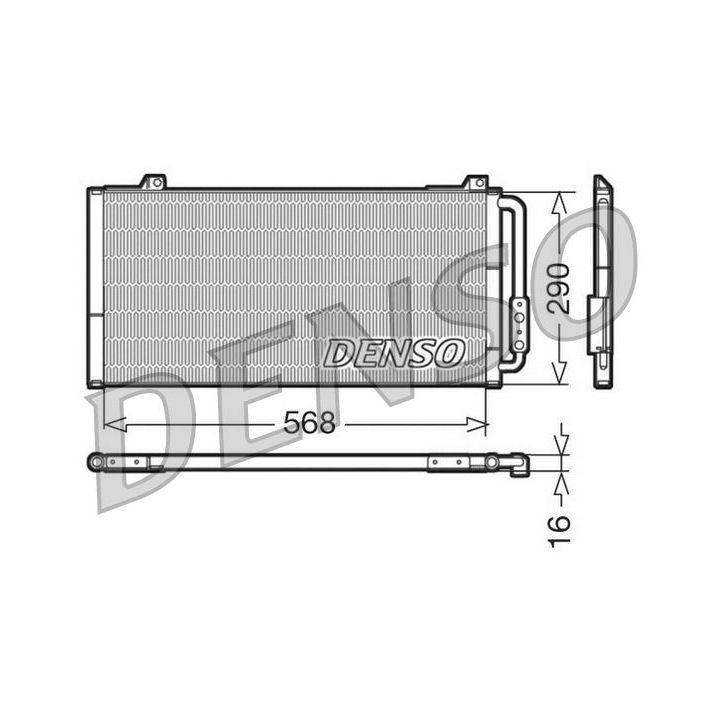 Kondensatorius, oro kondicionierius DENSO DCN24001