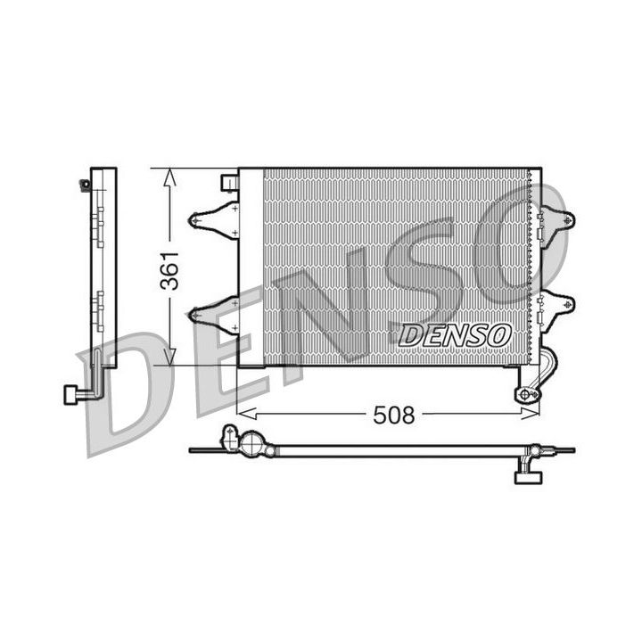 Kondensatorius, oro kondicionierius DENSO DCN27004