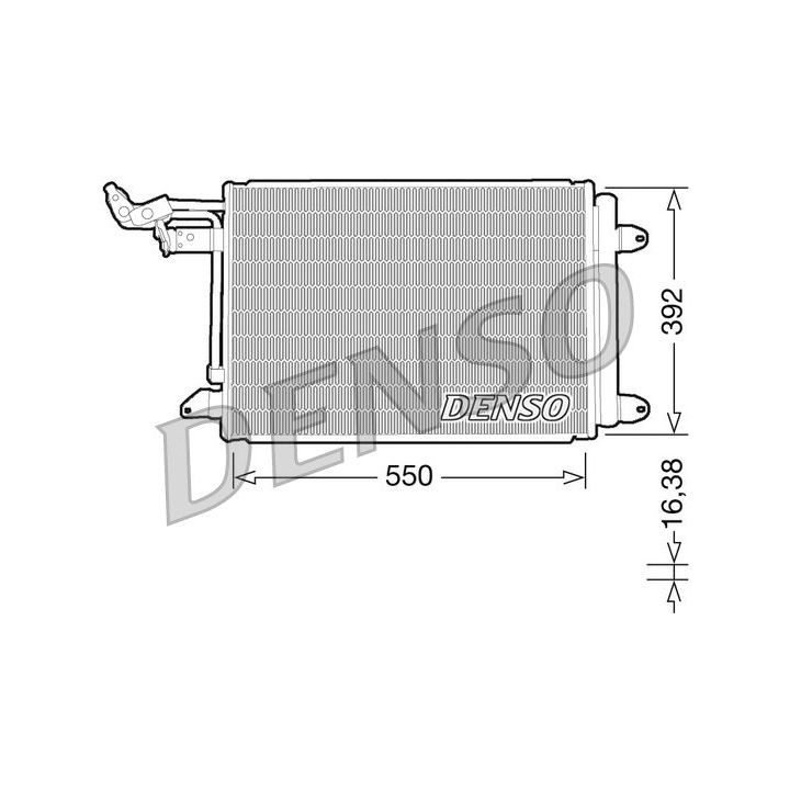 Kondensatorius, oro kondicionierius DENSO DCN32002