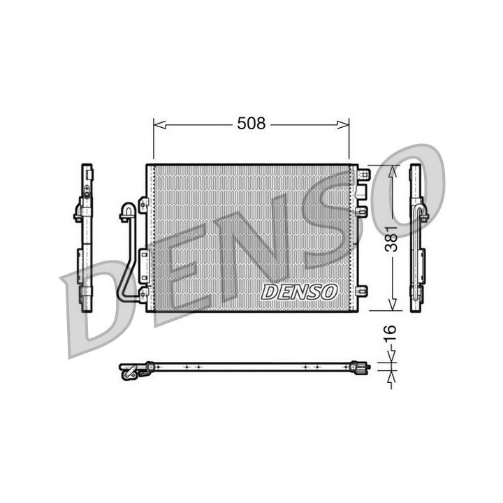 Kondensatorius, oro kondicionierius DENSO DCN37001