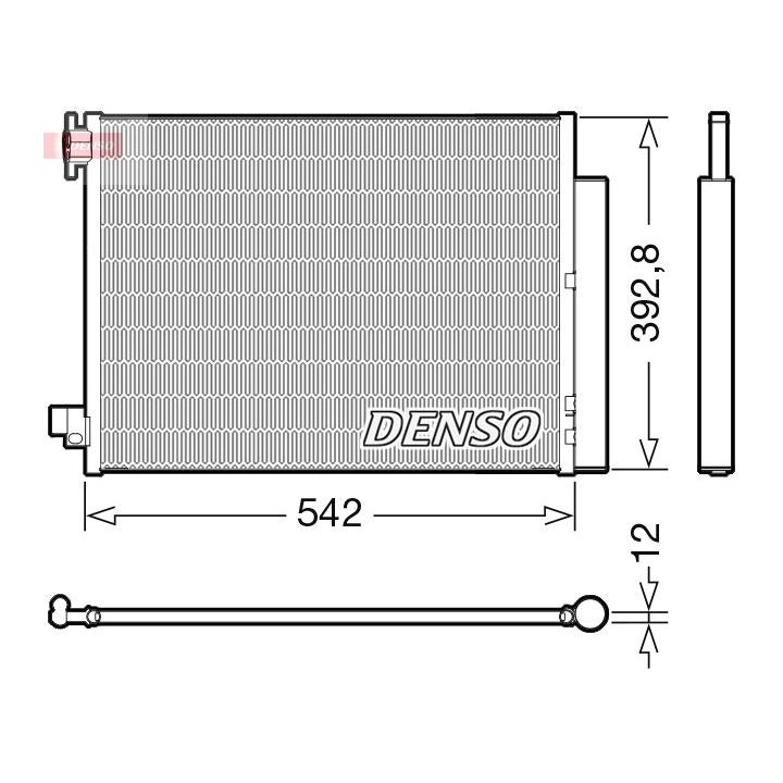 Kondensatorius, oro kondicionierius DENSO DCN37004