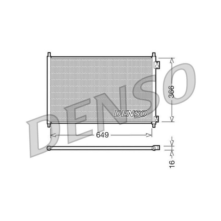 Kondensatorius, oro kondicionierius DENSO DCN40006