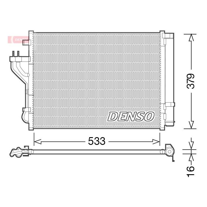 Kondensatorius, oro kondicionierius DENSO DCN41004
