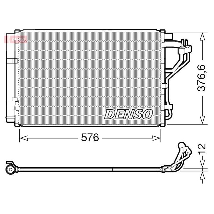 Kondensatorius, oro kondicionierius DENSO DCN41010