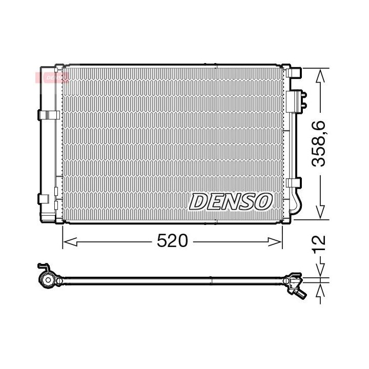 Kondensatorius, oro kondicionierius DENSO DCN41011