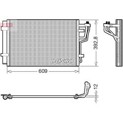 Kondensatorius, oro kondicionierius DENSO DCN41013