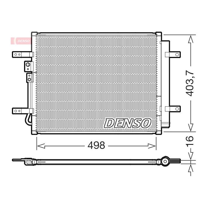 Kondensatorius, oro kondicionierius DENSO DCN41025
