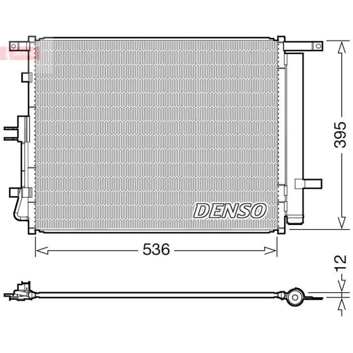 Kondensatorius, oro kondicionierius DENSO DCN43002