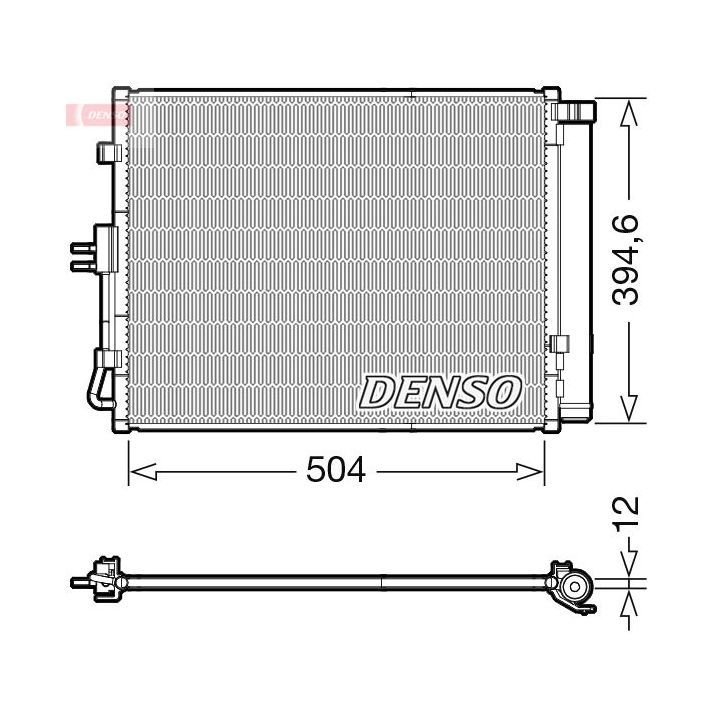 Kondensatorius, oro kondicionierius DENSO DCN43005