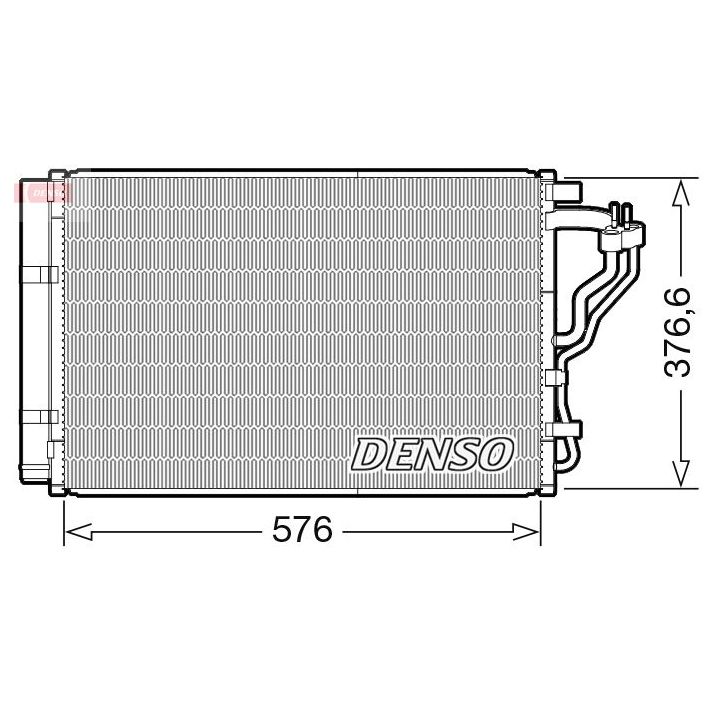 Kondensatorius, oro kondicionierius DENSO DCN43008