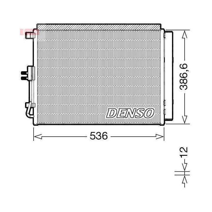 Kondensatorius, oro kondicionierius DENSO DCN43009