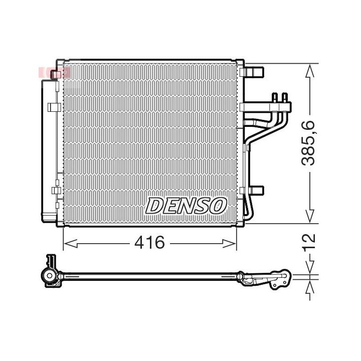 Kondensatorius, oro kondicionierius DENSO DCN43014