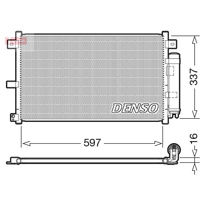 Kondensatorius, oro kondicionierius DENSO DCN44001