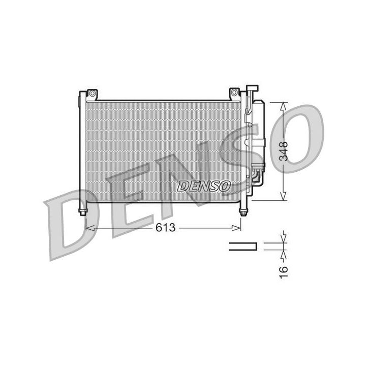 Kondensatorius, oro kondicionierius DENSO DCN44002