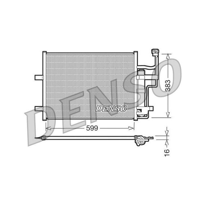 Kondensatorius, oro kondicionierius DENSO DCN44003