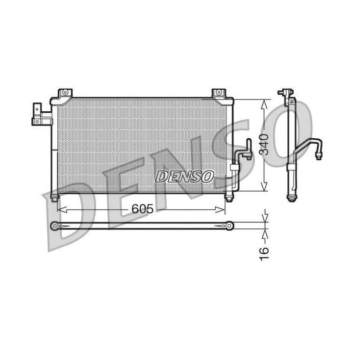 Kondensatorius, oro kondicionierius DENSO DCN44005