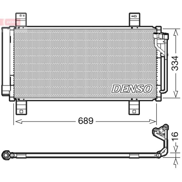 Kondensatorius, oro kondicionierius DENSO DCN44008