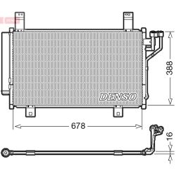 Kondensatorius, oro kondicionierius DENSO DCN44009