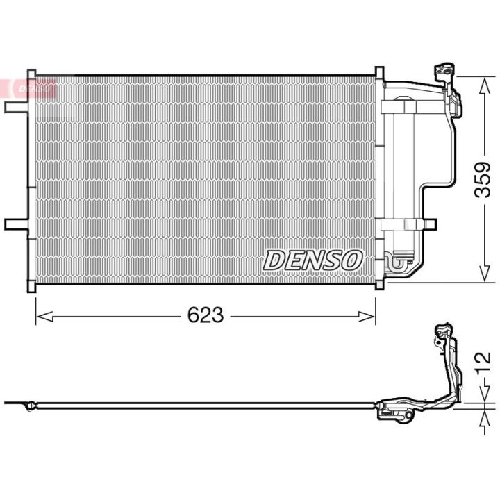 Kondensatorius, oro kondicionierius DENSO DCN44011