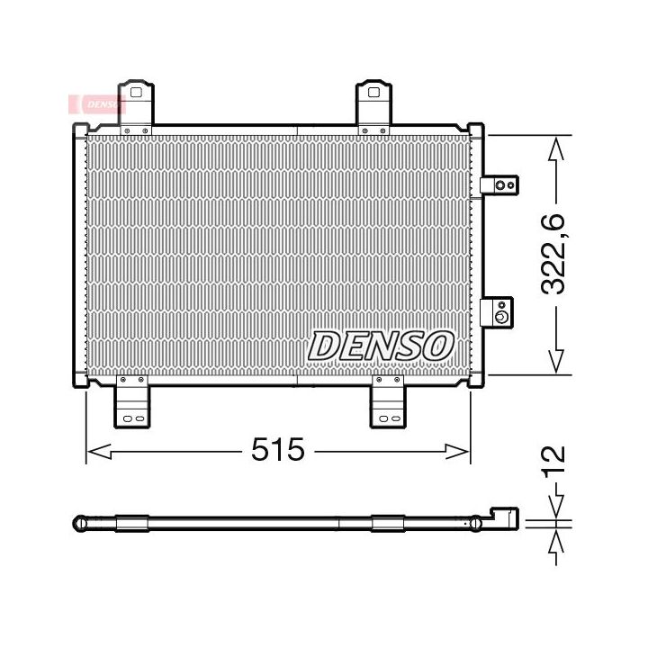 Kondensatorius, oro kondicionierius DENSO DCN44018