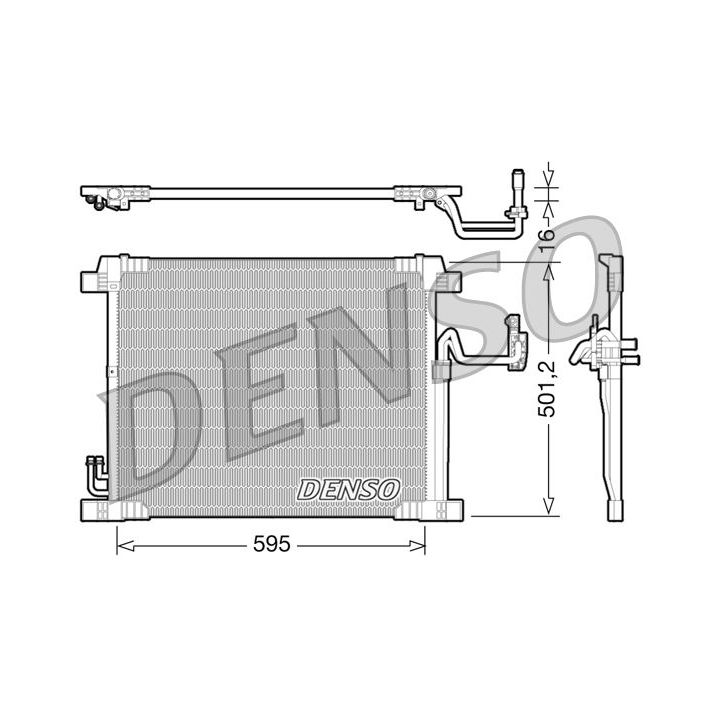 Kondensatorius, oro kondicionierius DENSO DCN46012