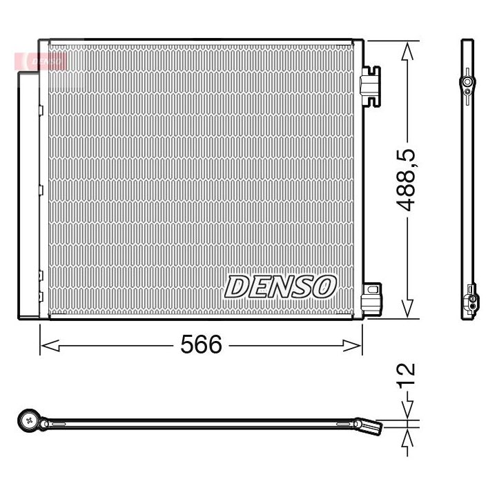 Kondensatorius, oro kondicionierius DENSO DCN46026