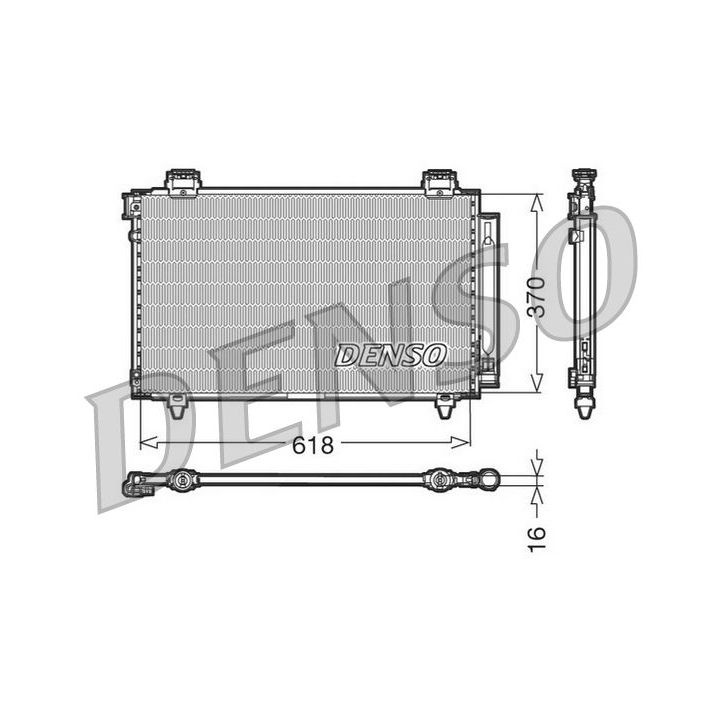 Kondensatorius, oro kondicionierius DENSO DCN50009
