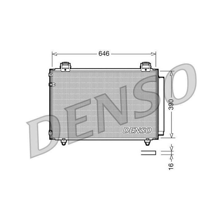 Kondensatorius, oro kondicionierius DENSO DCN50024