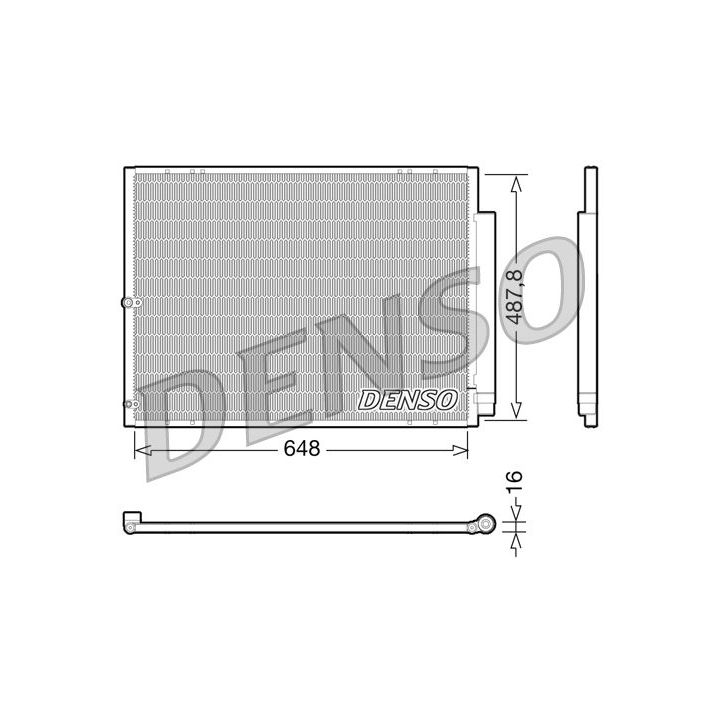 Kondensatorius, oro kondicionierius DENSO DCN51001