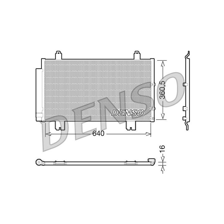 Kondensatorius, oro kondicionierius DENSO DCN51005