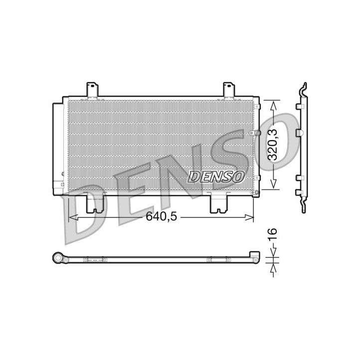 Kondensatorius, oro kondicionierius DENSO DCN51007